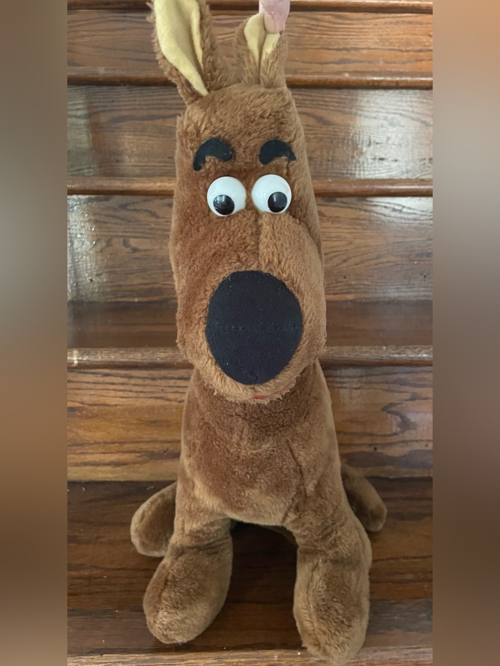 Vintage Scooby Doo Plush 22” Large Knickerbocker Stuffed Animal Hanna Barbera